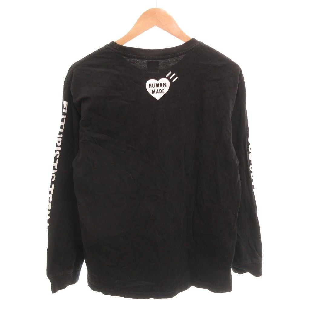 ヒューマンメイド HUMAN MADE 長袖Tシャツ ロンT カットソー ロゴ
