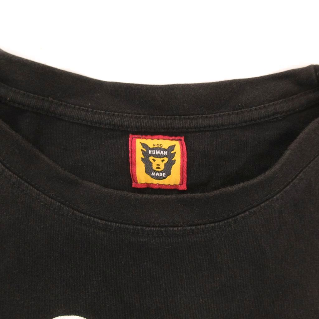 ヒューマンメイド HUMAN MADE 長袖Tシャツ ロンT カットソー ロゴ