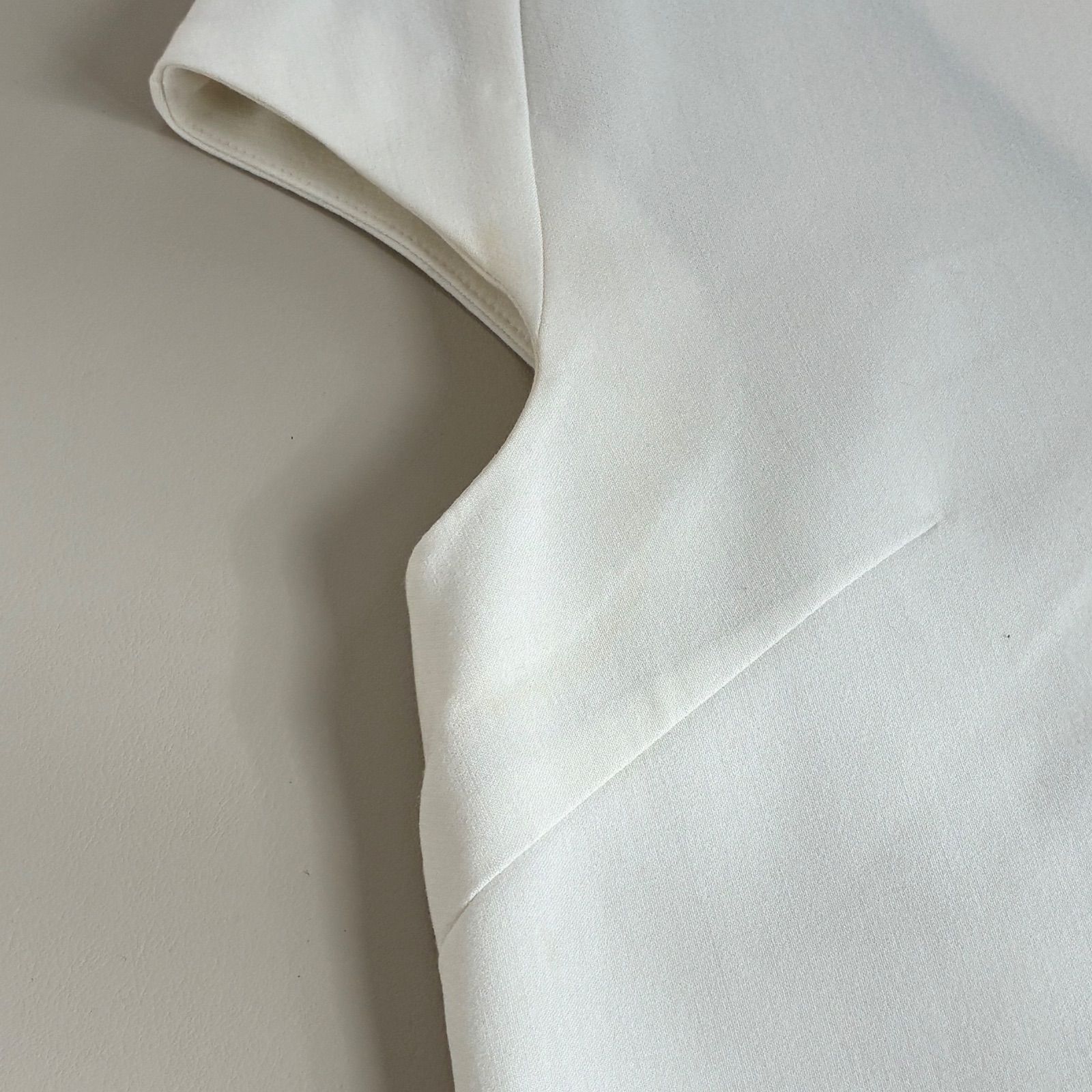 YOKO CHAN ヨーコチャン☆キャップスリーブVネックワンピース 38