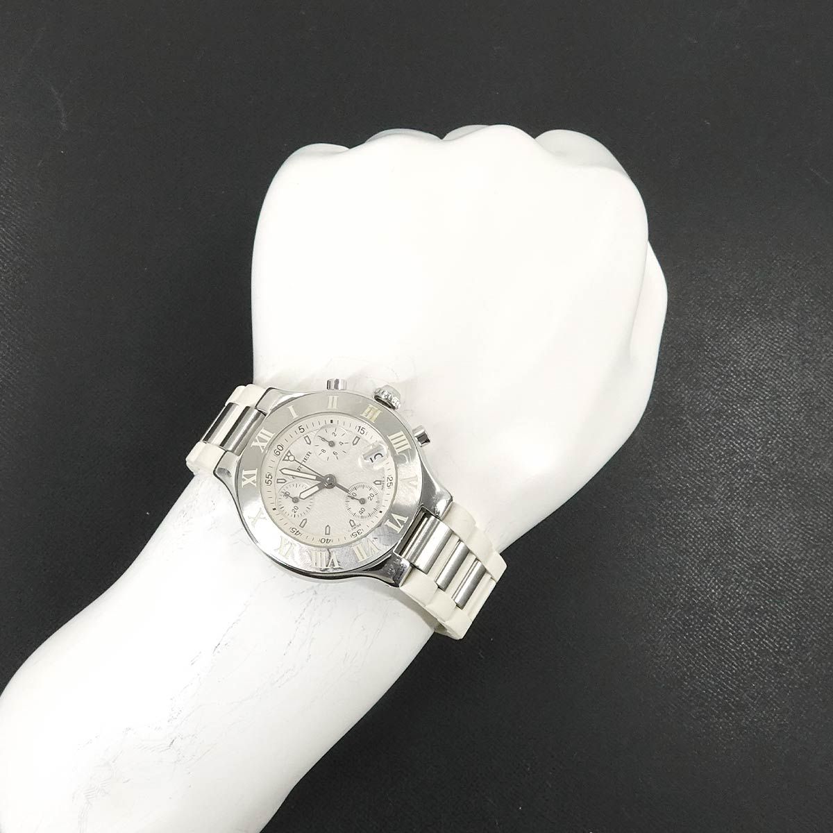 カルティエ Cartier マスト21 ヴァンティアン クロノスカフ W10184U2