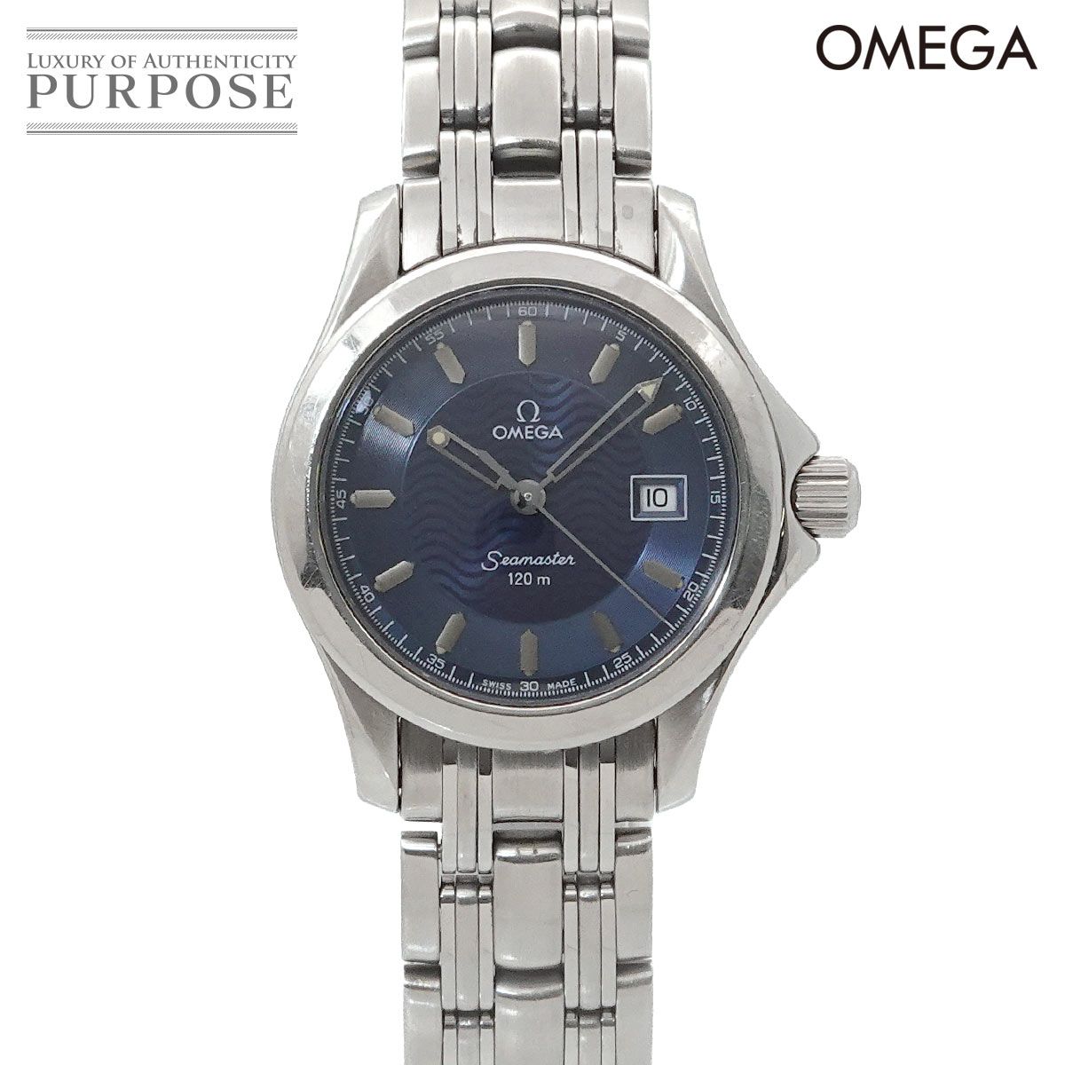 オメガ OMEGA シーマスター 120m 2571 81 レディース 腕時計 デイト
