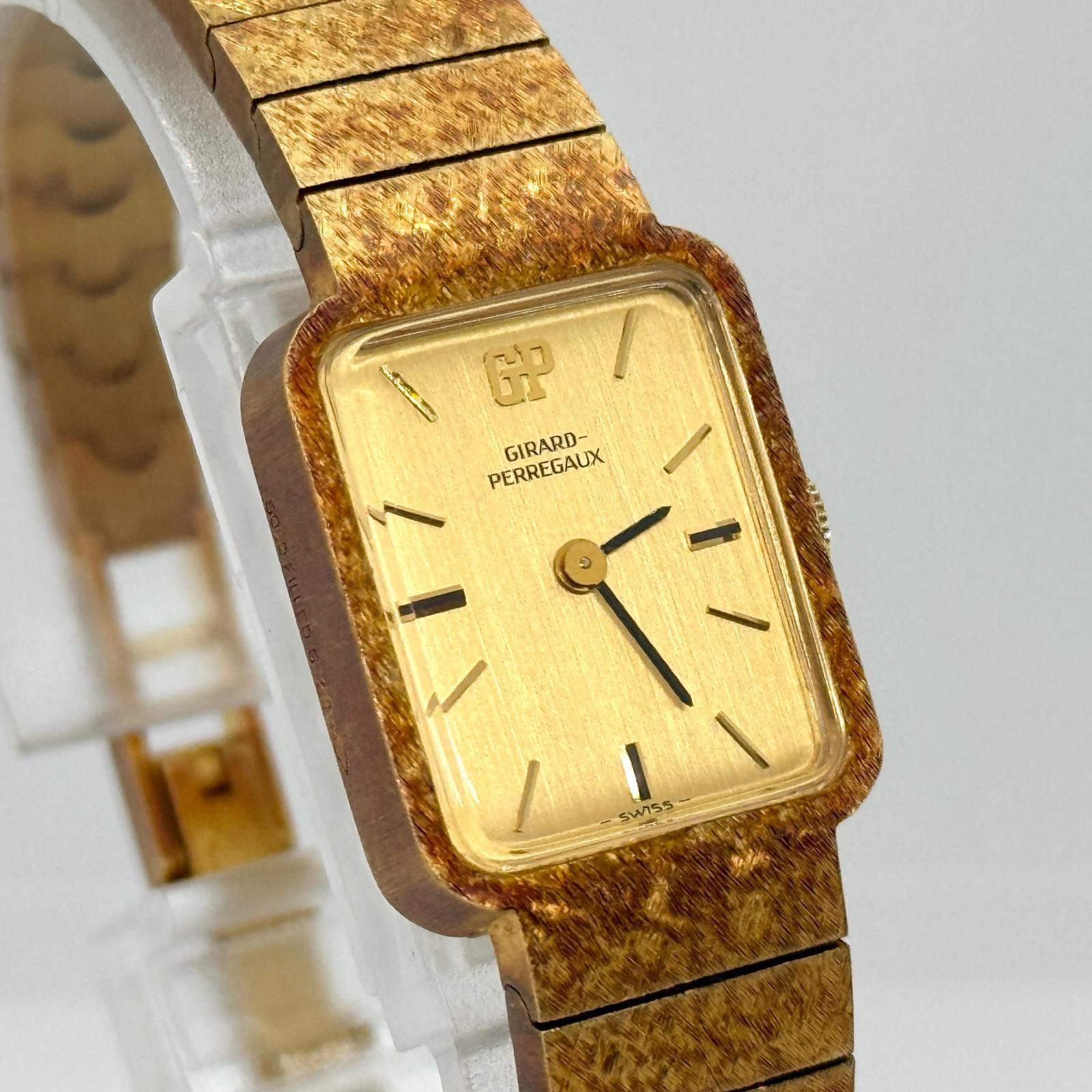 GIRARD-PERREGAUX ジラール・ペルゴ 金メッキ 9964PA ゴールド 手巻き