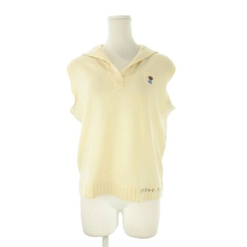 ピッコーネ PICONE CLUB ベスト ウール 1 ベージュ ノースリーブ V