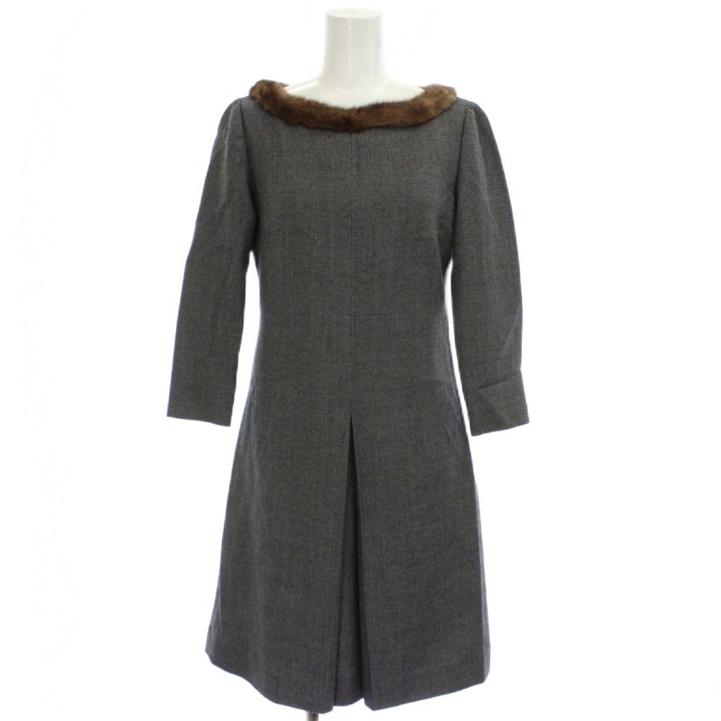 49アベニュー ジュンコシマダ 49AV. junko shimada ワンピース ウール