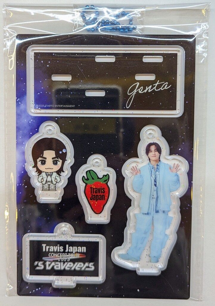 TravisJapan 26年's travelers 松田元太 ミニアクリルスタンド - メルカリ