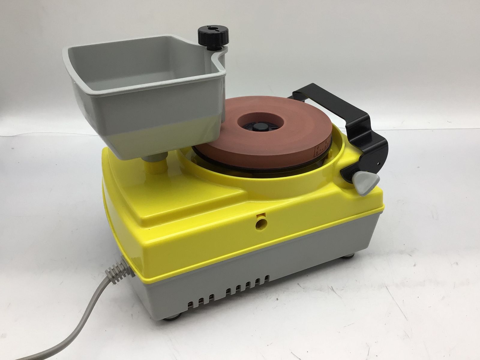 中古品】YAMAZEN/山善 イエロー YCS-125 ☆ 卓上刃物とぎ器 [IT_Y7D6S