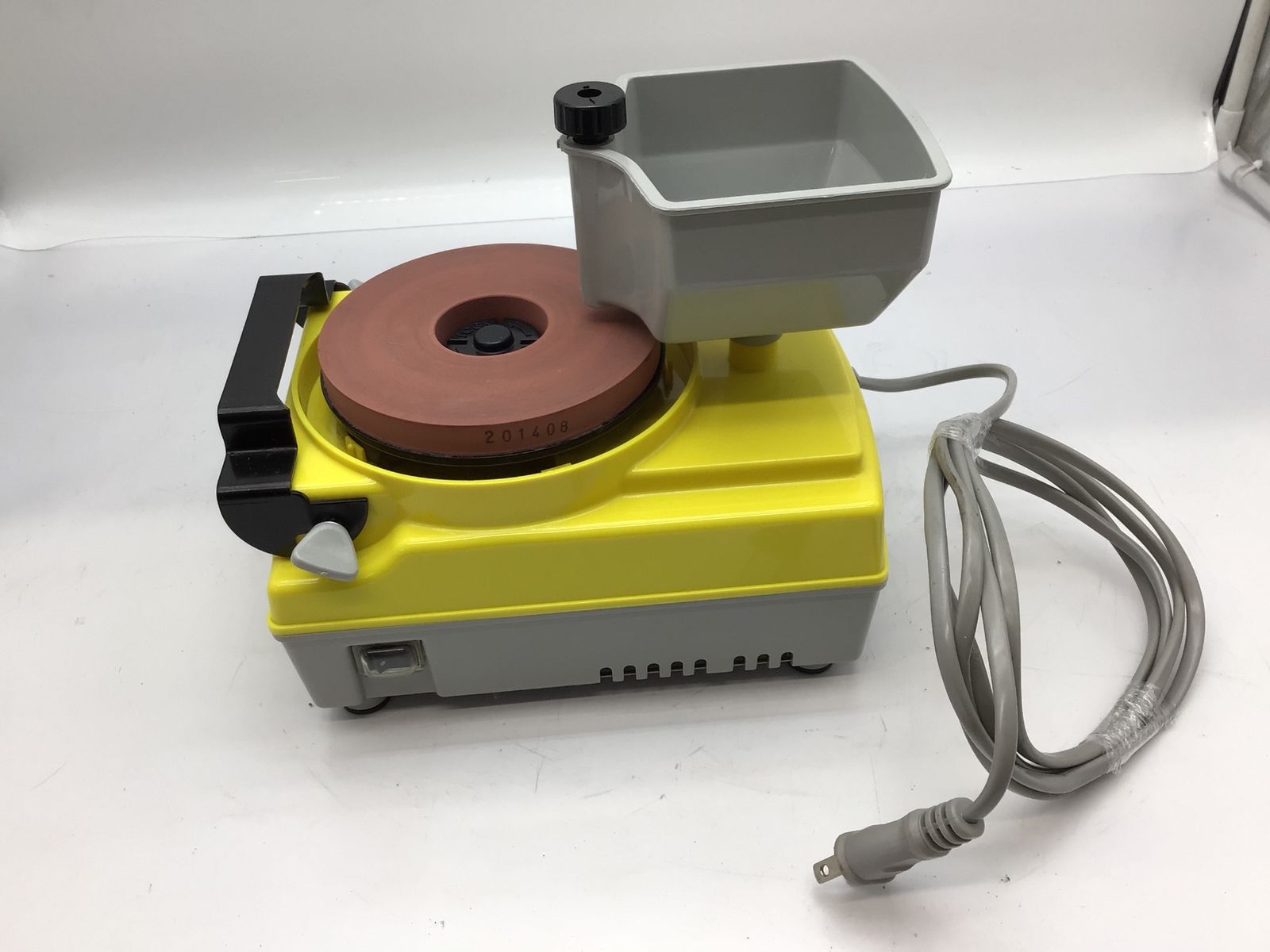 中古品】YAMAZEN/山善 イエロー YCS-125 ☆ 卓上刃物とぎ器 [IT_Y7D6S