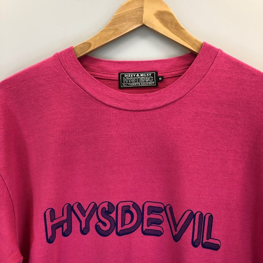 ヒステリックグラマー 長袖Tシャツ HYSDEVIL ピンク【AFB6】 - メルカリ