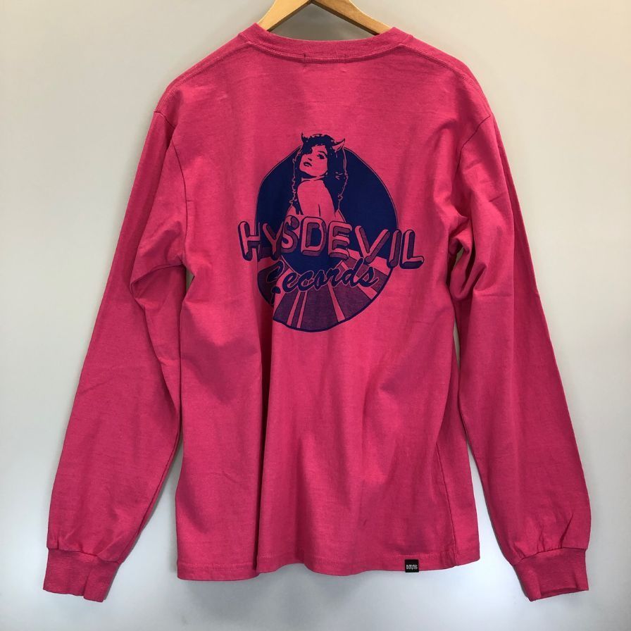 ヒステリックグラマー 長袖Tシャツ HYSDEVIL ピンク【AFB6】 - メルカリ