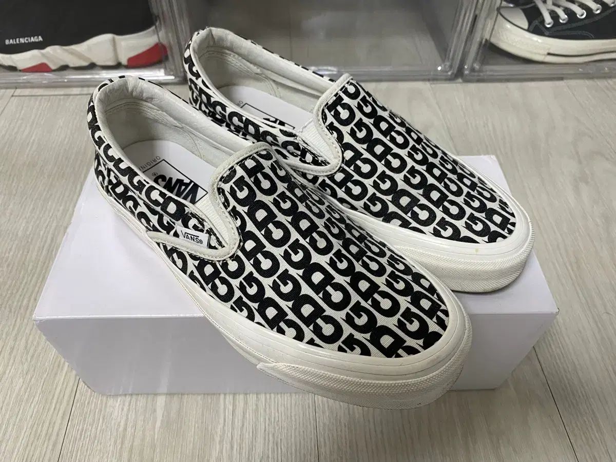 250 VANS X CDG コム・デ・ギャルソン コラボ スリッポン 