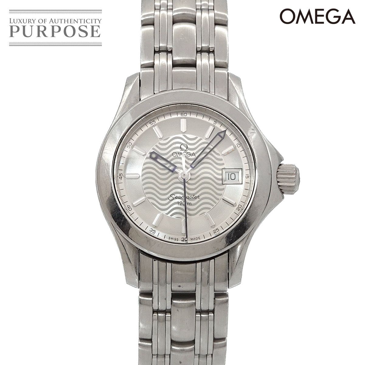 オメガ OMEGA シーマスター 120 2581 31 レディース 腕時計 デイト 