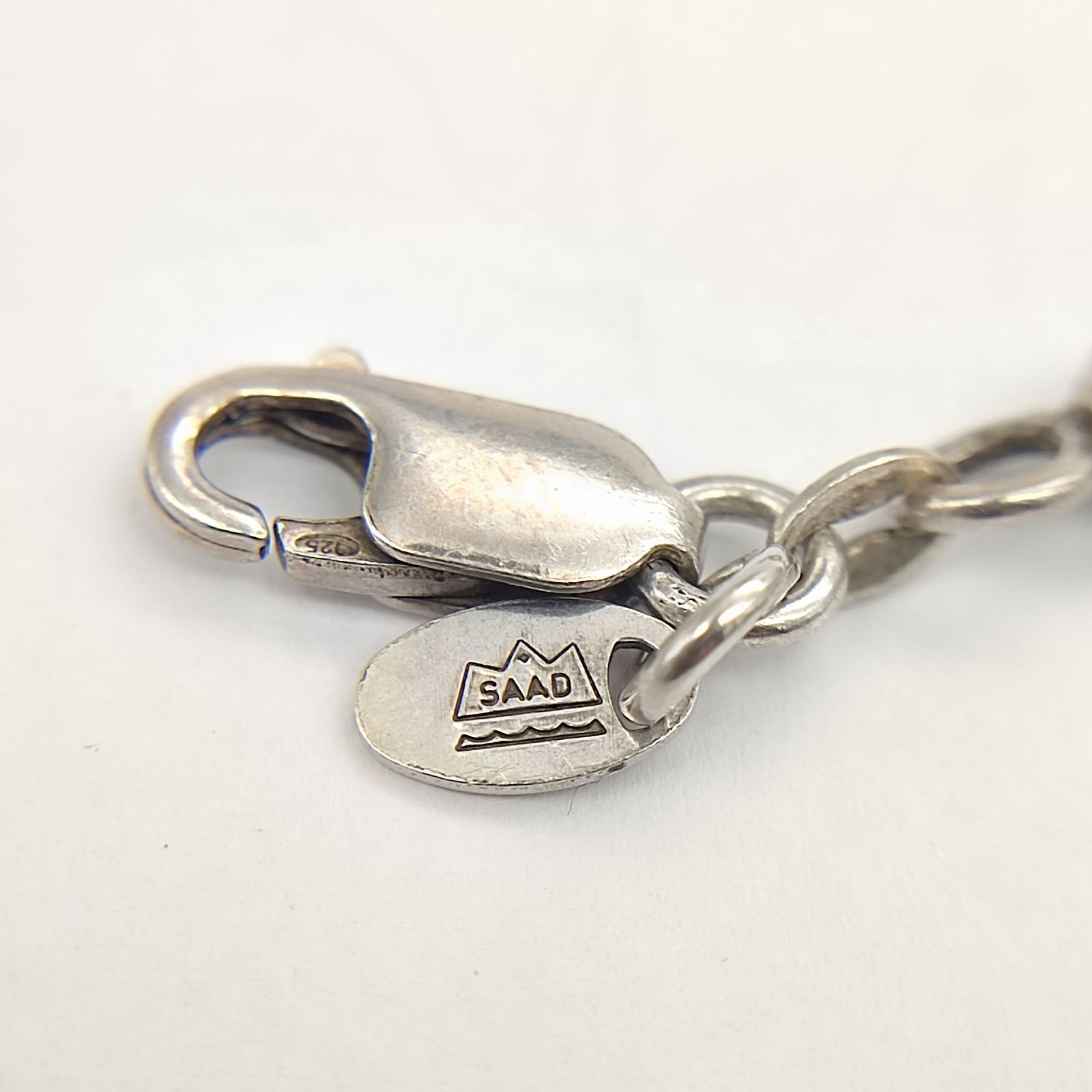 美品】SAAD サード ボールチェーンネックレス SILVER シルバー925 23.0