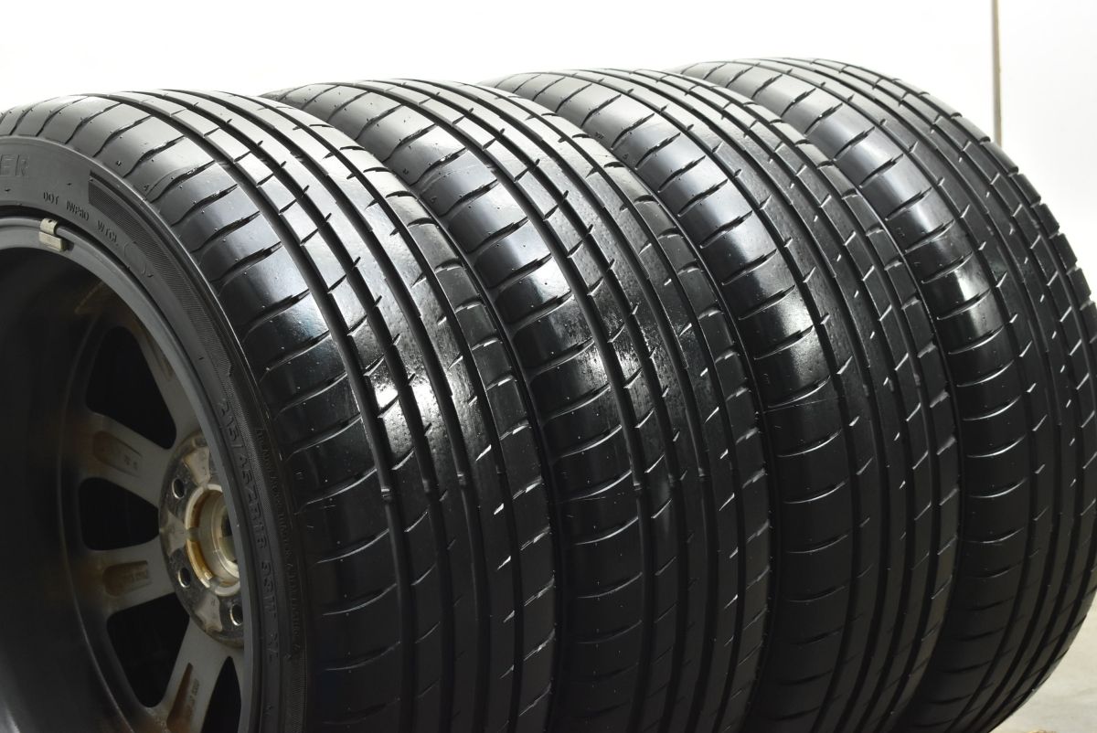 バリ溝】マツダ MAZDA3 ファストバック 純正 18in 7.0J +45 PCD114.3