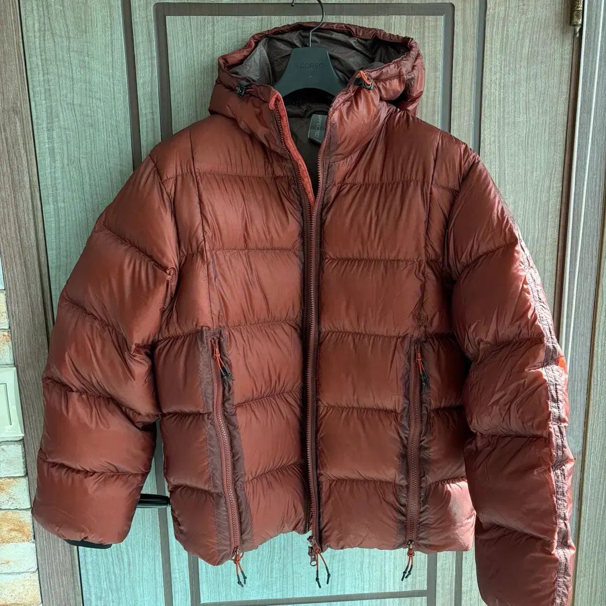 UNAFFECTED韓国人気◇LS HOODED DOWN JUMPER デザイナーズ (ダウン