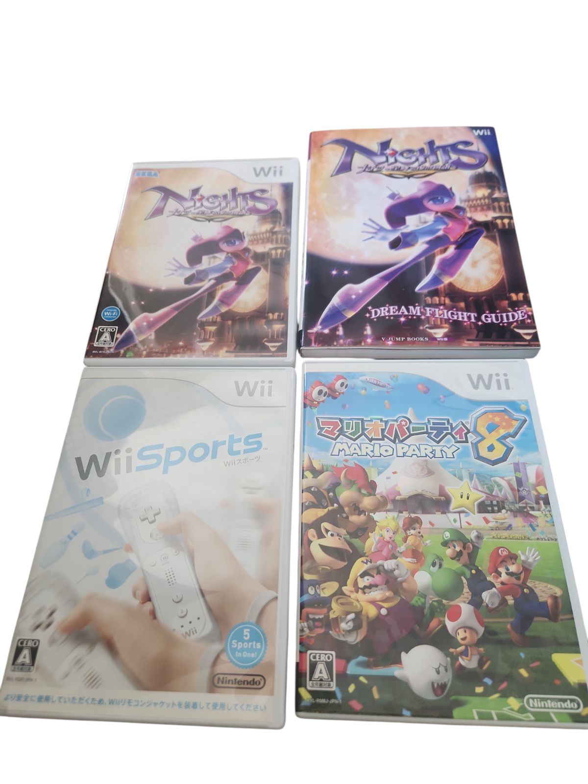 美品】Wii本体セット ソフト付き すぐ遊べるセット - メルカリ