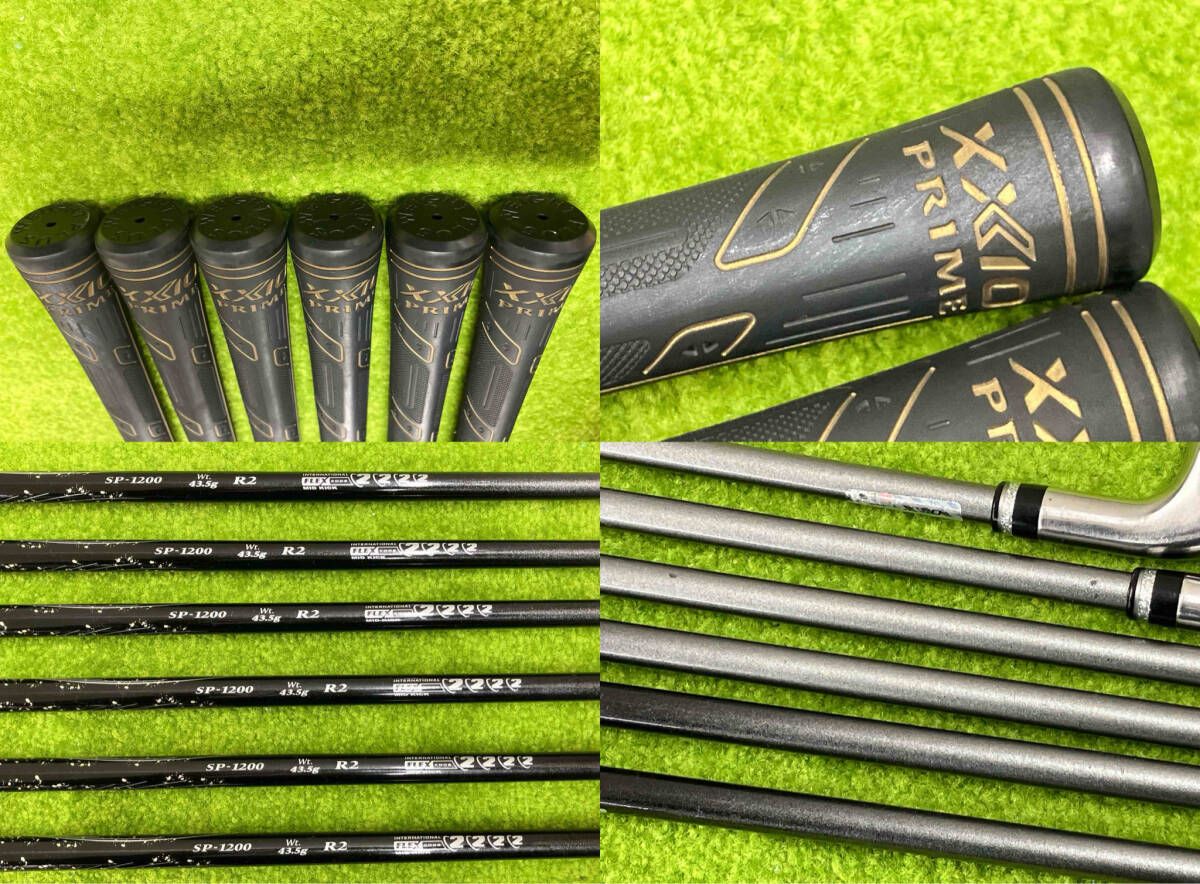 アイアンセット DUNLOP XXIO PRIME 2023 (7-9番、P,A,SW 計6本) XXIO