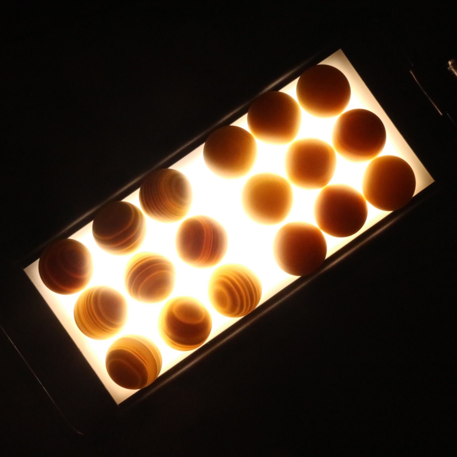 蛤碁石 蛤 はまぐり 34号 那智黒 碁笥付 囲碁 碁石 欅 特大碁笥 - メルカリ