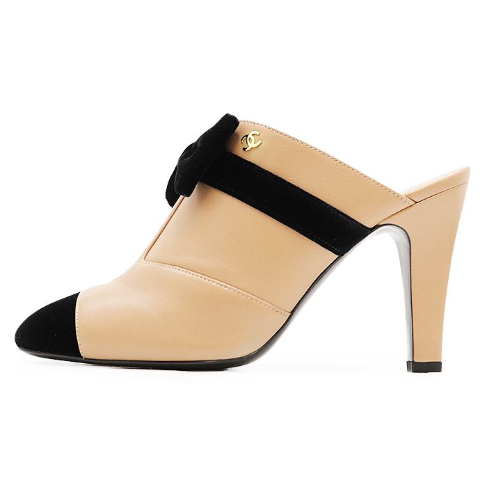 新品同様】CHANEL シャネル ミュール レディース サイズ 37.5C G35246