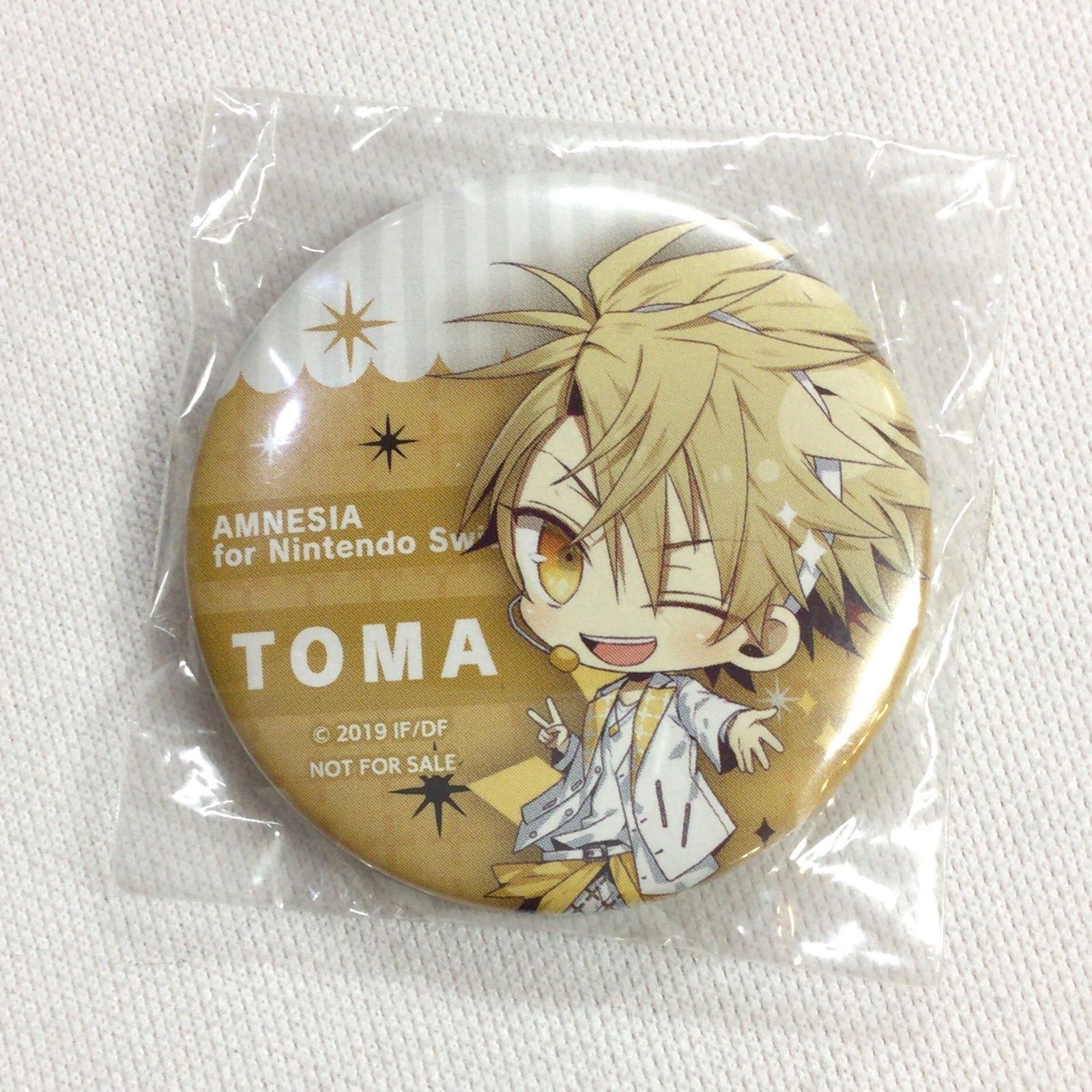 AMNESIA トーマ 缶バッジ アムネシア 10th 10周年 ?AMNESIA .: - 本日 