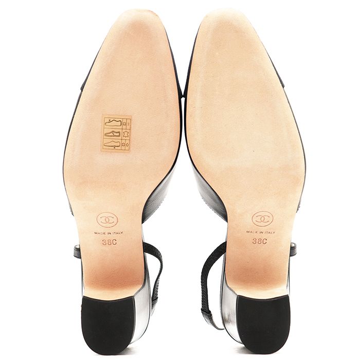 新品同様】CHANEL シャネル パンプス スリングバック サイズ 38C