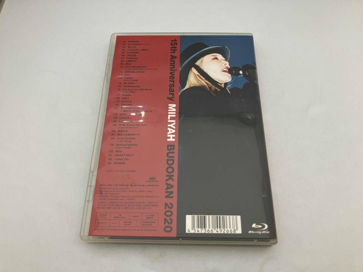 加藤ミリヤ 15th Anniversary MILIYAH BUDOKAN 2020(Blu-ray Disc