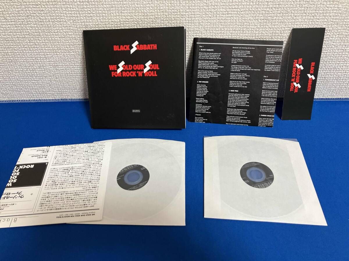 ブラック・サバス CD WE SOLD OUR SOUL FOR ROCK'N'ROLL(紙ジャケット