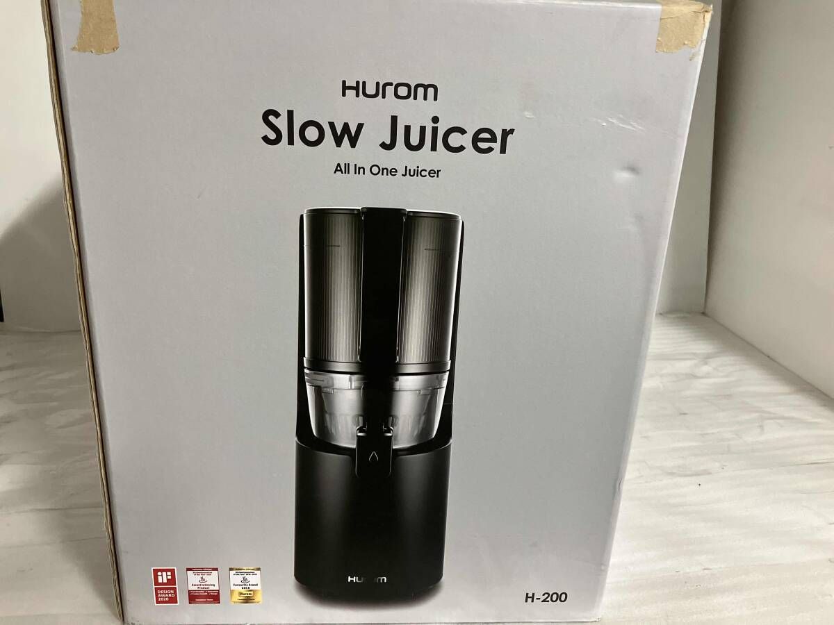 未使用品 HUROM Slow Juicer H-200 スロージューサー A-200-WBAA03