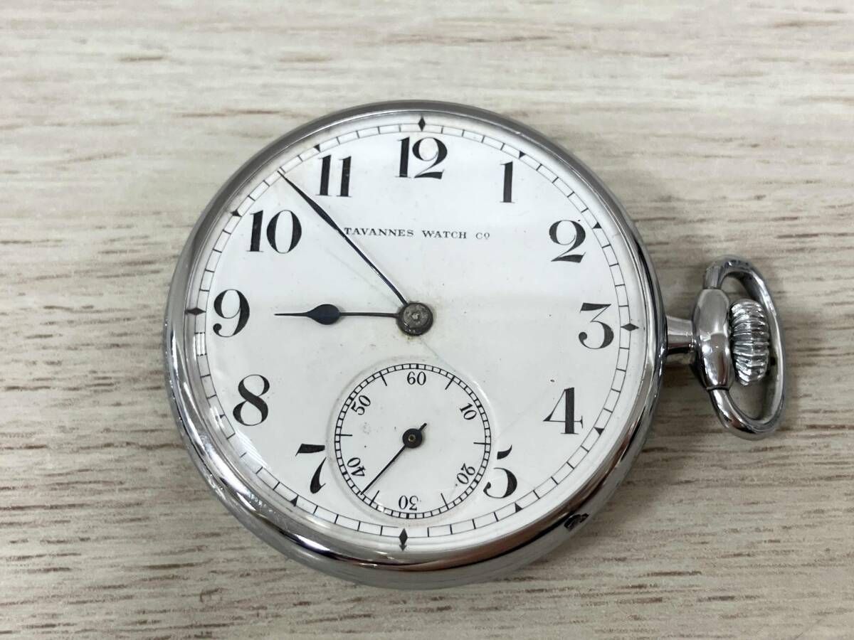 ジャンク 【ジャンク】TAVANNES タバン 手巻き 懐中時計 時計 - メルカリ