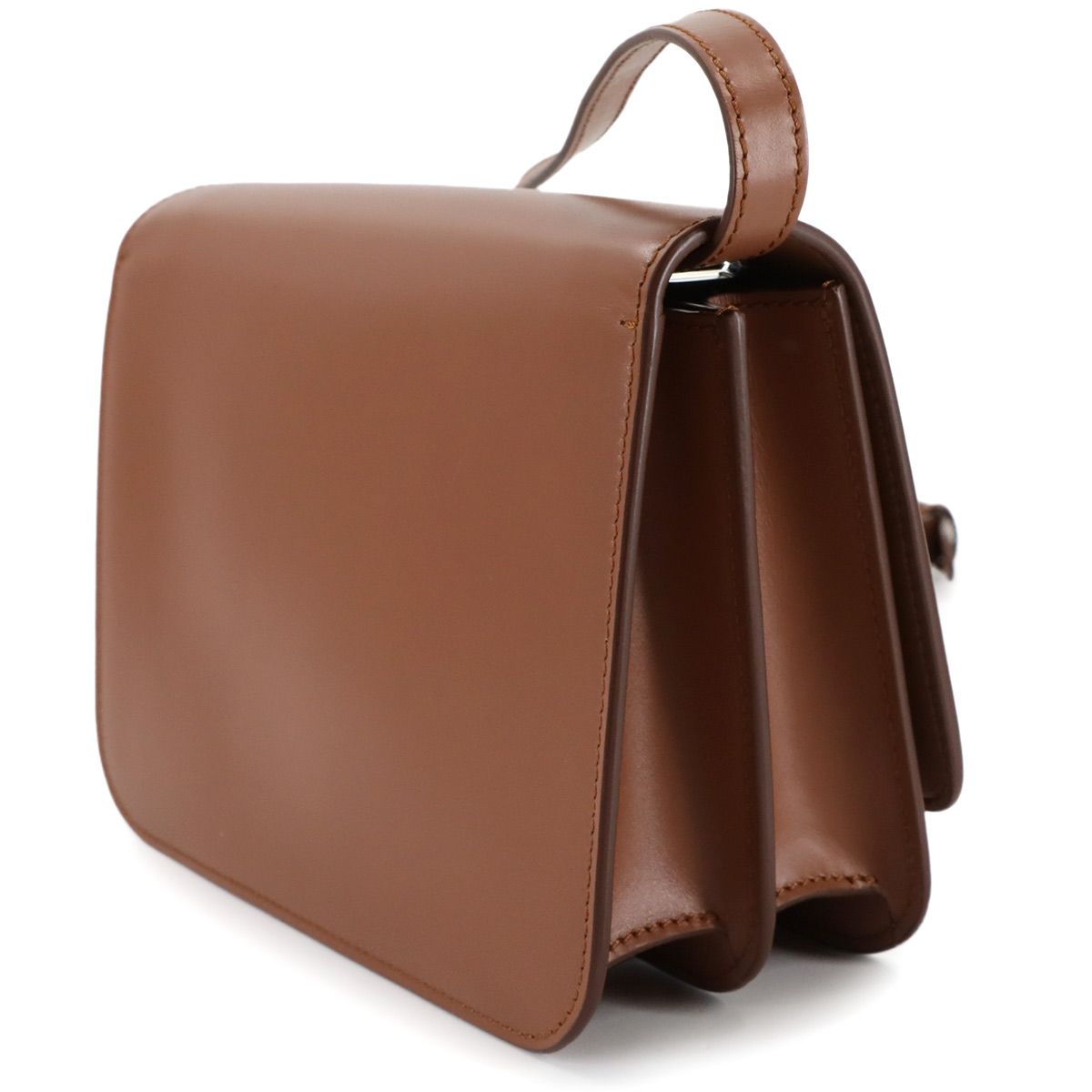 新品同様 バーバリー BURBERRY スモール TB ショルダー バッグ レザー