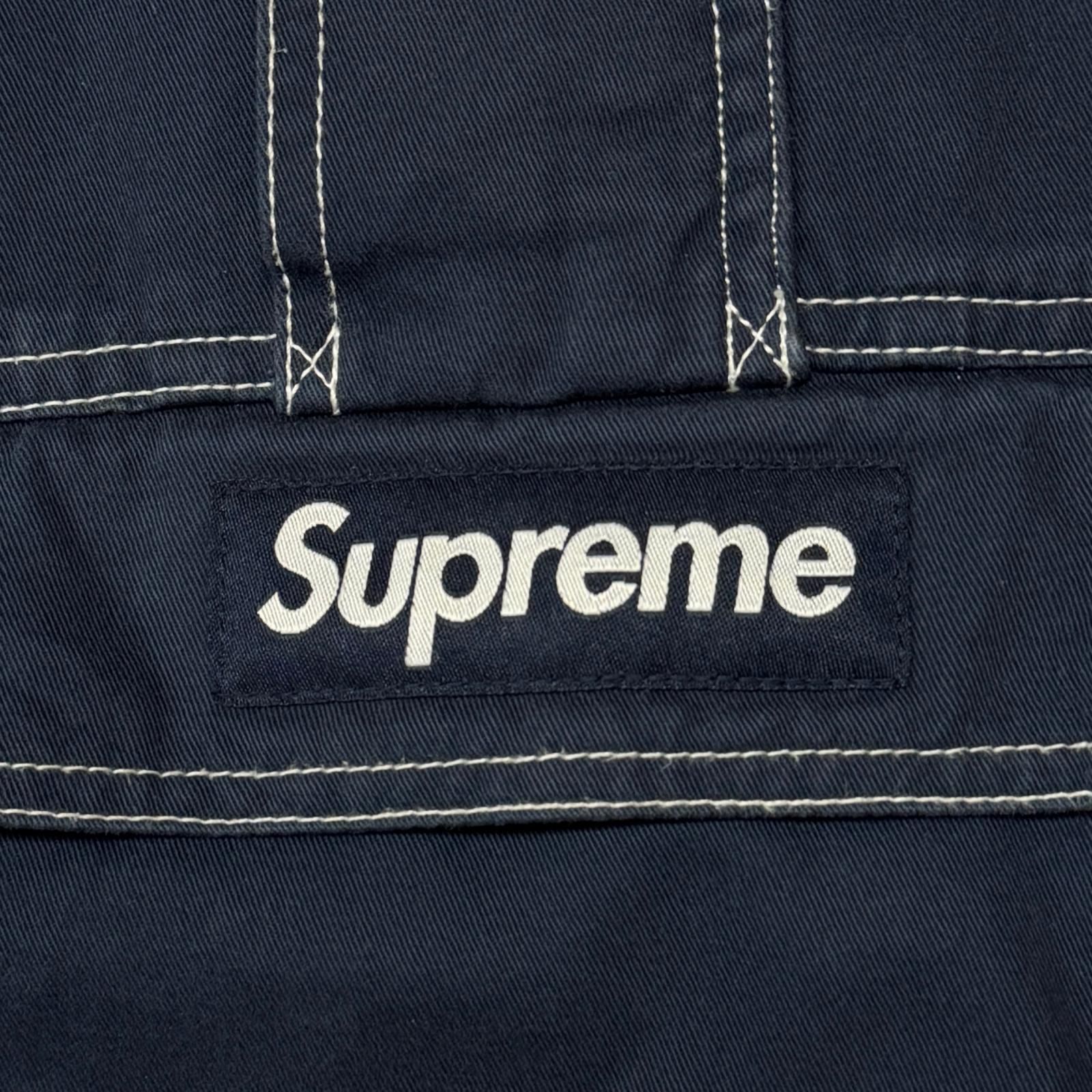 国内正規 Supreme 16AW Contrast Stitch Twill Pullover アノラック 
