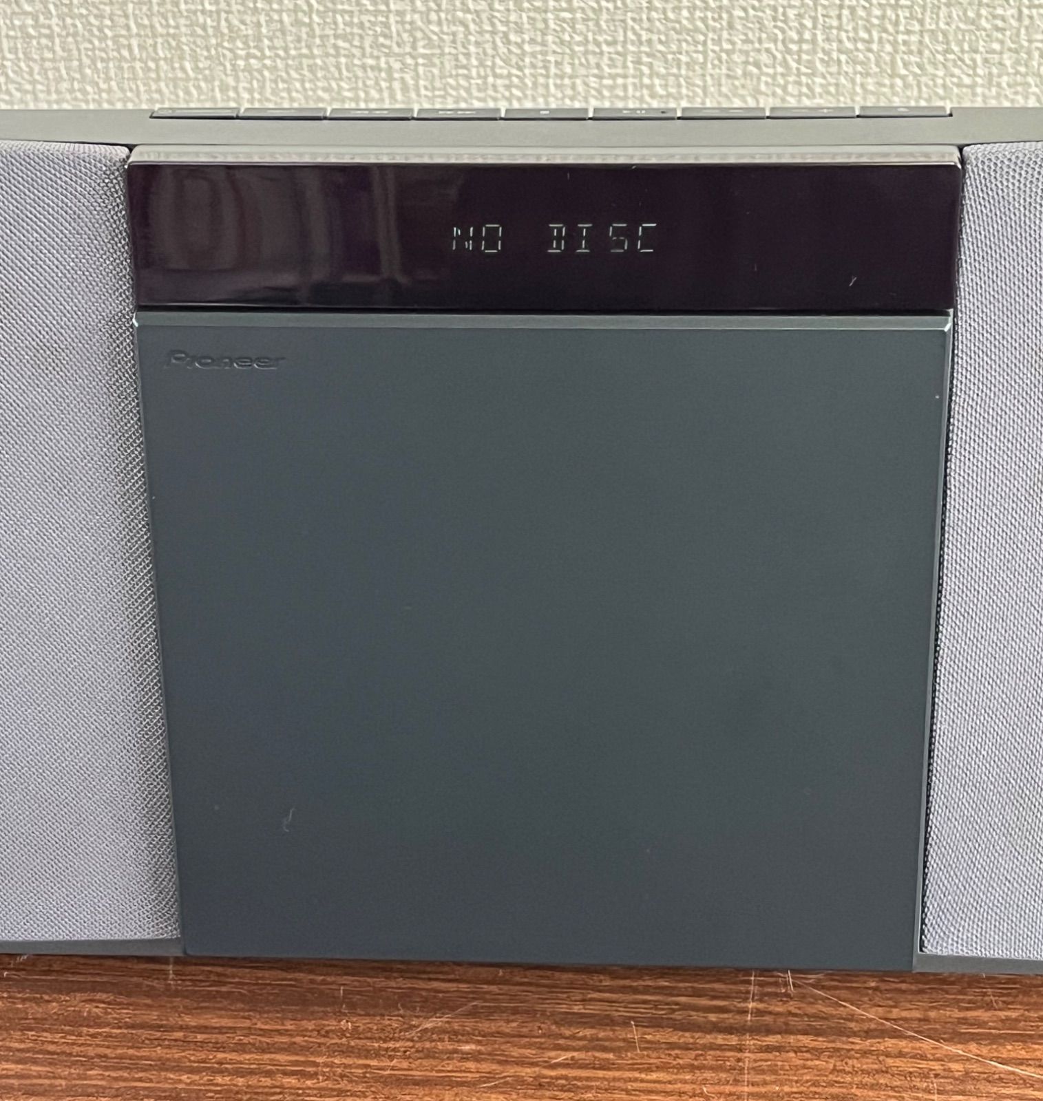 ジャンク品 Pioneer スリムCDミニコンポ X-SMC02(B) 2017年製 - メルカリ