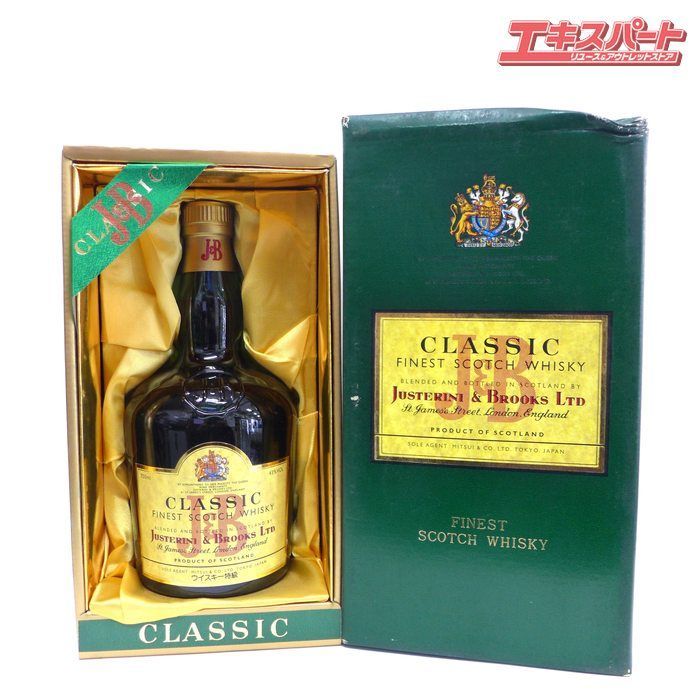 J&B CLASSIC クラシック ウイスキー 特級 750ml 箱付 - メルカリ