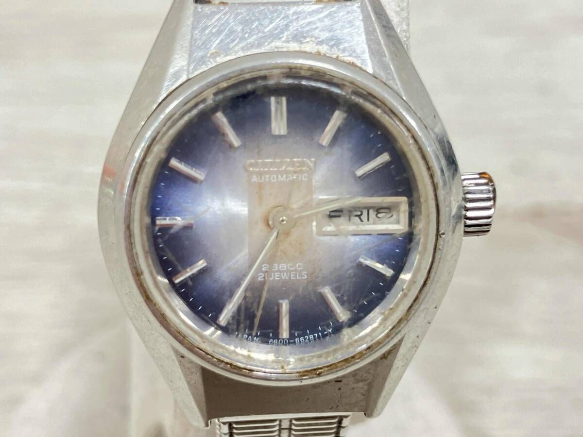 ジャンク 【ジャンク】CITIZEN シチズン ジャンク品（歩度不良）自動巻