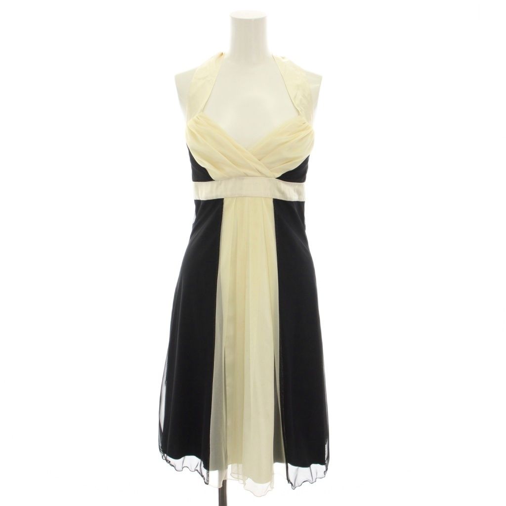 スコットクラブ SCOT CLUB ワンピース ひざ丈 ホルターネック リボン