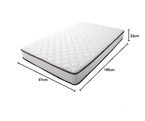 タンスのゲン マットレス シングル 極厚22cm 線径2.3mm 高密度 528個