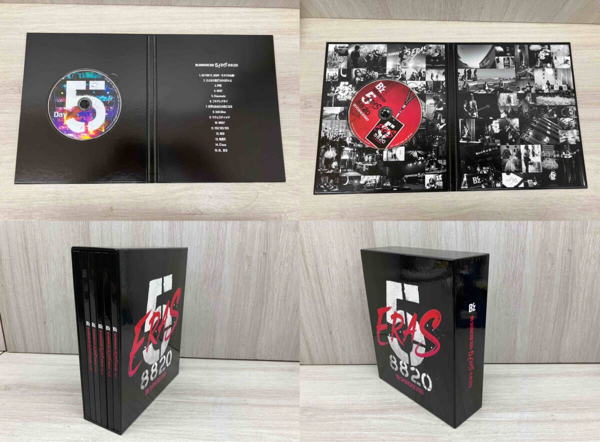 フォトブック欠品)「B'z SHOWCASE2020-5 eras 8820-Day1~5」COMPLETE