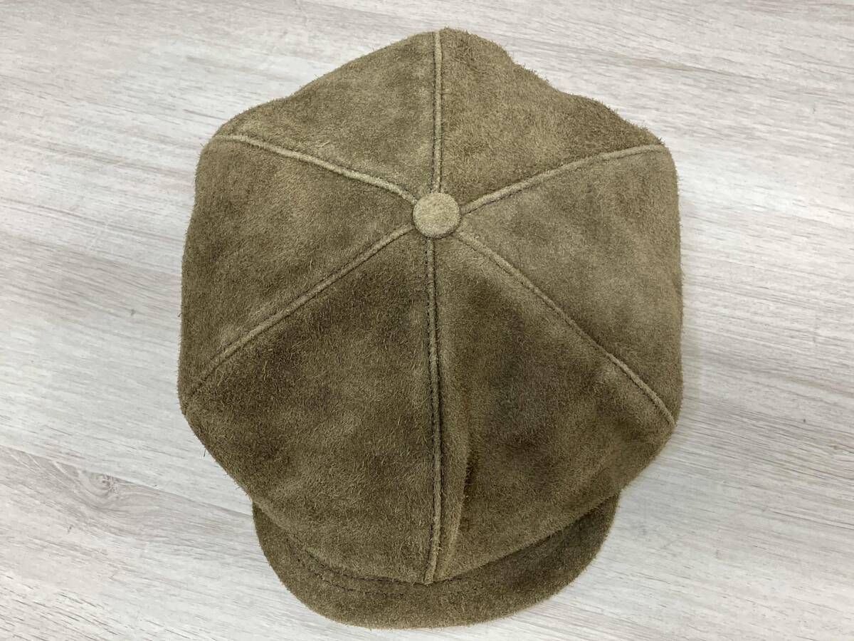 JOE McCOY THE REAL McCOYS 8HU LEATHER CAP MA23014 ジョーマッコイ