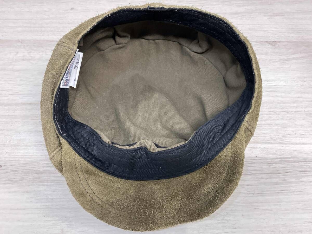 JOE McCOY THE REAL McCOYS 8HU LEATHER CAP MA23014 ジョーマッコイ