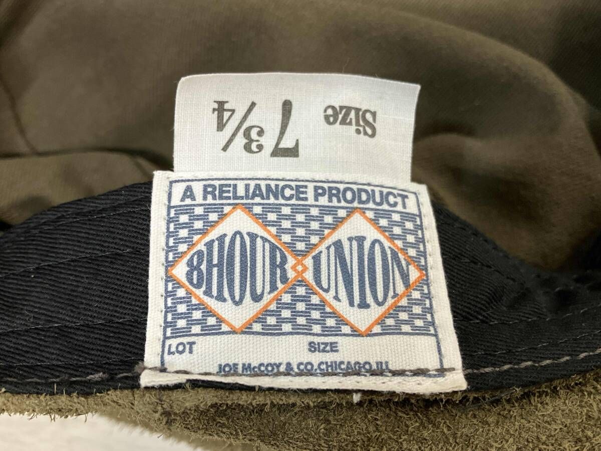 JOE McCOY THE REAL McCOYS 8HU LEATHER CAP MA23014 ジョーマッコイ