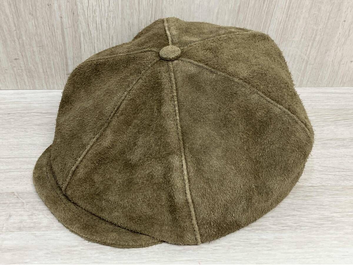 JOE McCOY THE REAL McCOYS 8HU LEATHER CAP MA23014 ジョーマッコイ