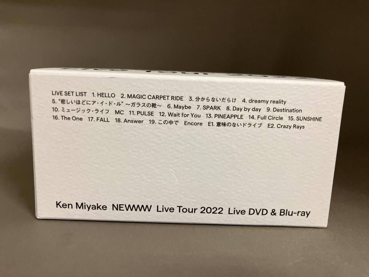 Ken Miyake NEWWW Live Tour 2022(Blu-ray Disc) - メルカリ