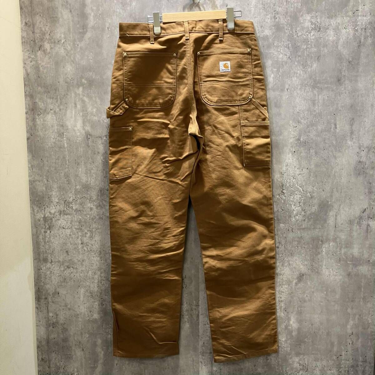 USA製 carhartt ダブルニーペインターパンツ ブラウン カーハート