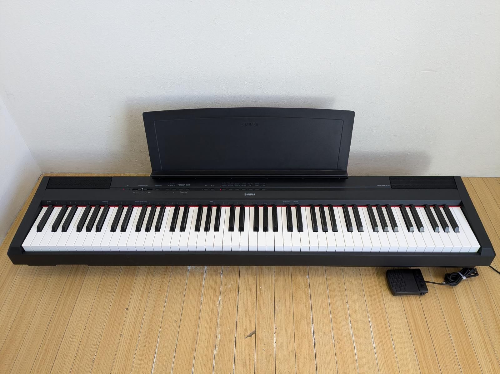 本州送料無料 YAMAHAヤマハ デジタルピアノ P-115B 黒 - メルカリ