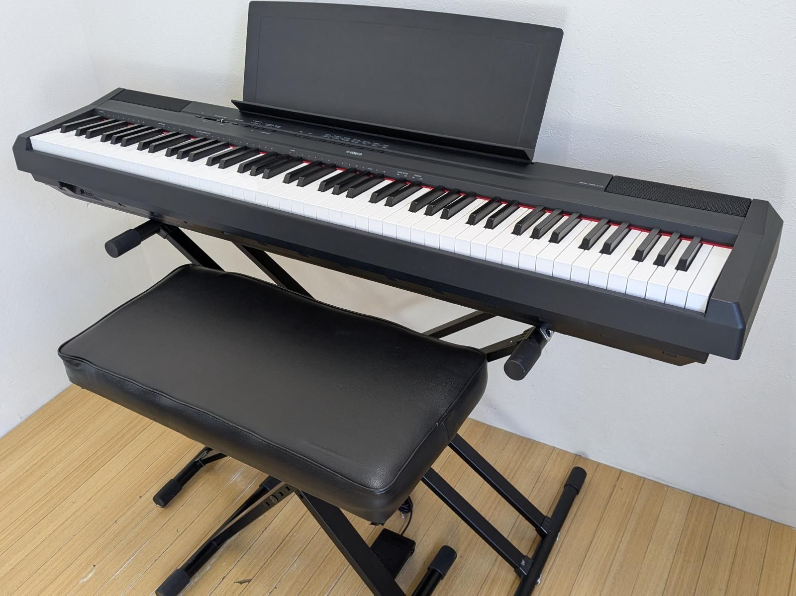 本州送料無料 YAMAHAヤマハ デジタルピアノ P-115B 黒 - メルカリ