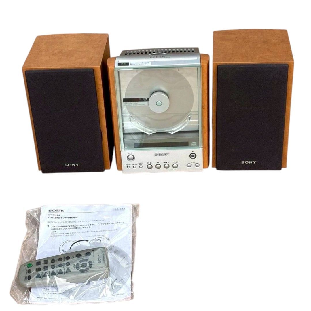 SONY ミニコンポ HCD-EX1 CDレシーバー SS-CEX1 スピーカー 922 - メルカリ