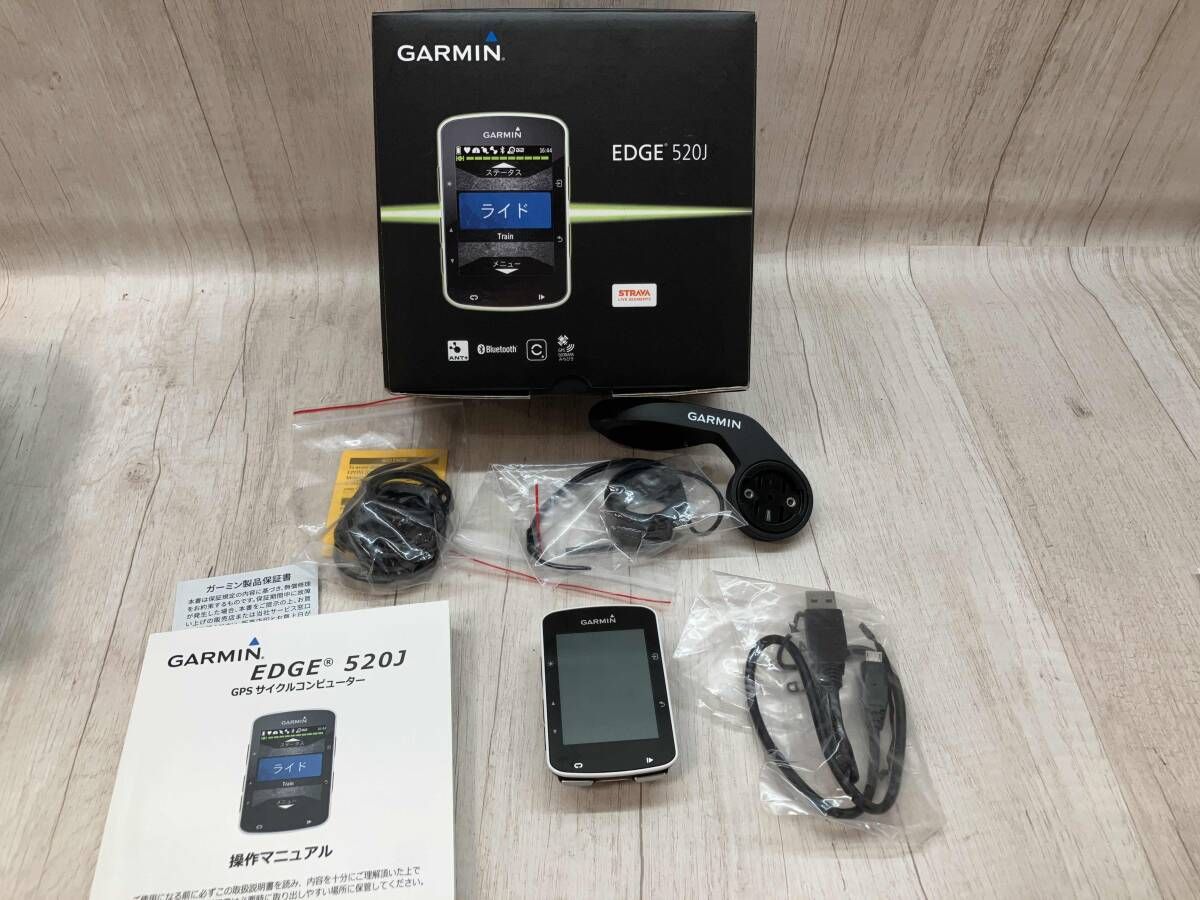 GARMIN Edge 520J ガーミン サイクリング用 通電確認済み GPS サイクル