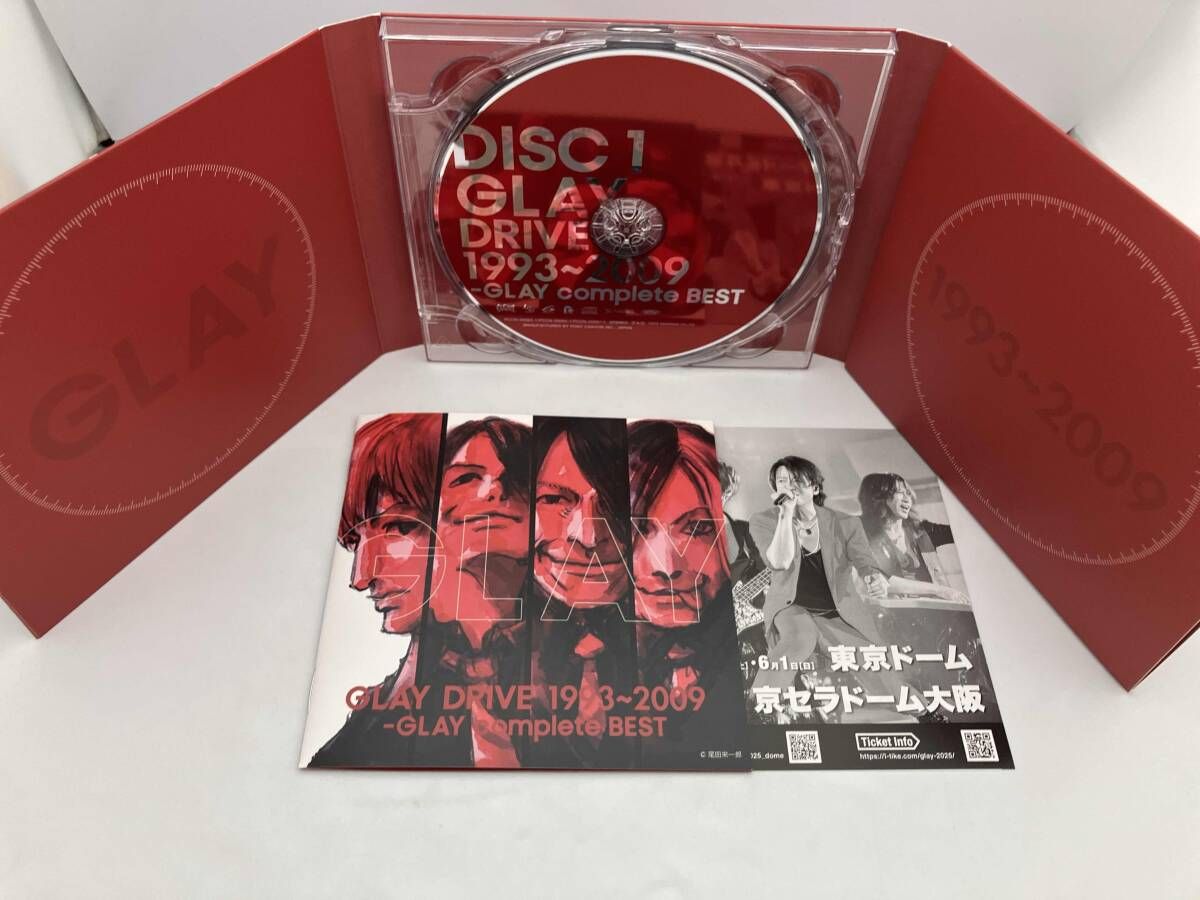 帯付き】GLAY CD DRIVE 1993~2009 -GLAY complete BEST(2CD) - メルカリ