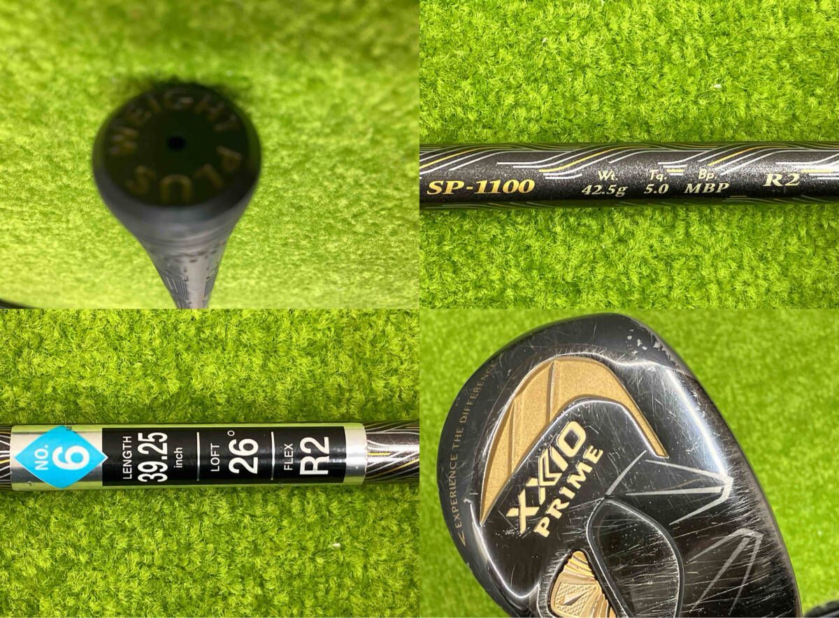 ユーティリティ DUNLOP XXIO PRIME 6番 26度 XXIO PRIME SP-1100