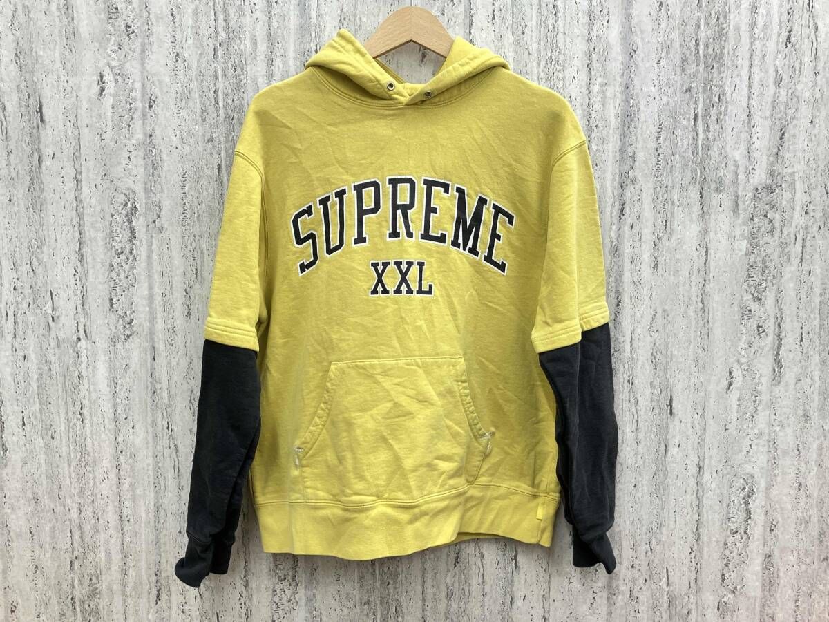 Supreme シュプリーム パーカー イエロー Sサイズ カナダ製 - メルカリ