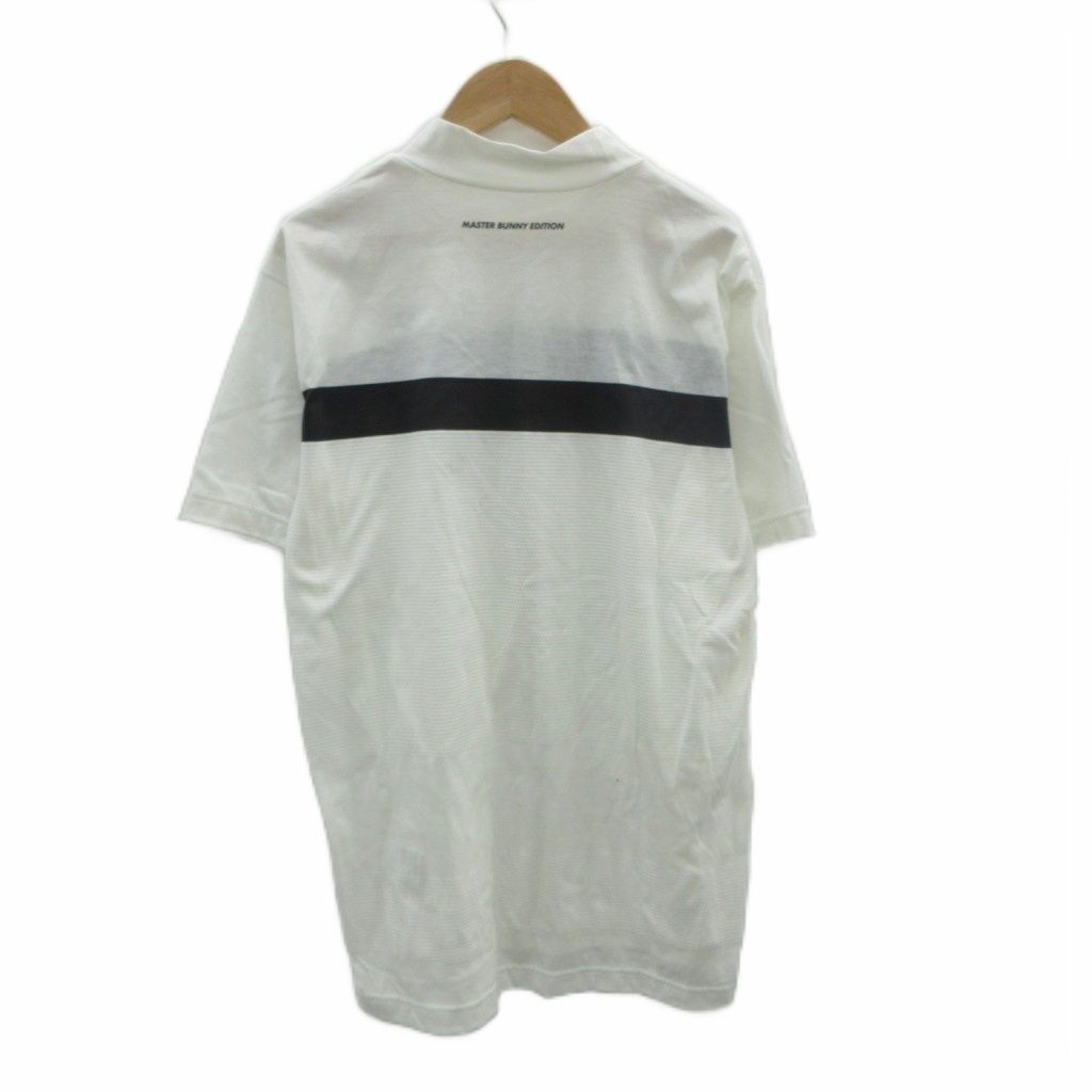 マスターバニー MASTER BUNNY ゴルフウェア Tシャツ カットソー 5 白
